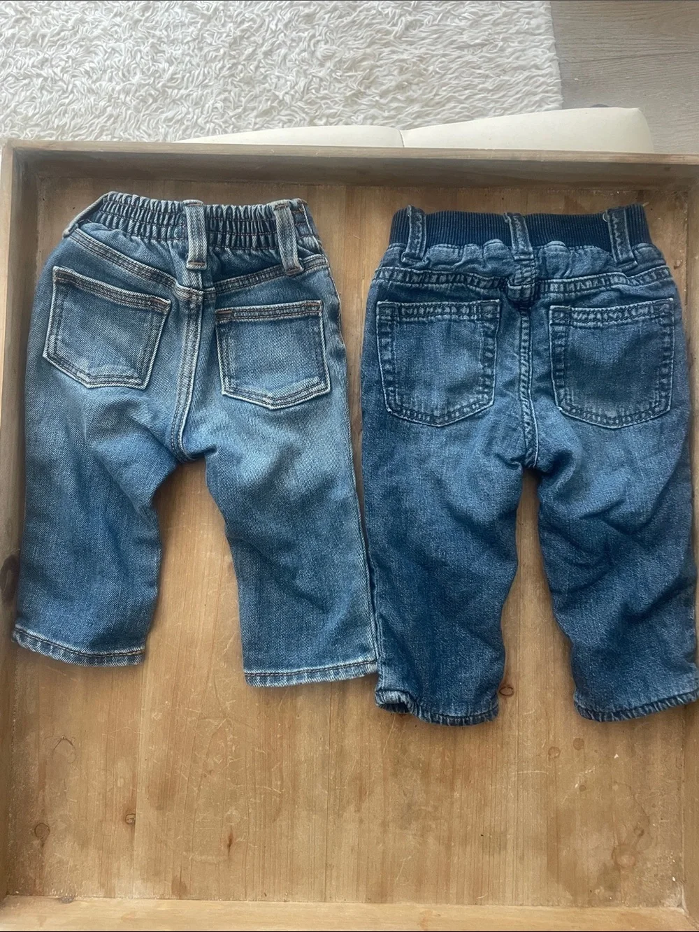 Baby 3-6 mos Denim Jeans - Blue